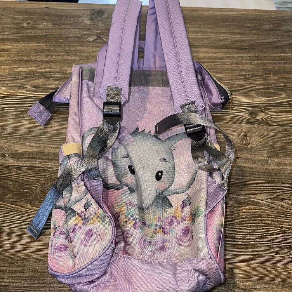 Personalized baby Diaper bag knapsack /Backpack monogram mommy bag baby bag gift